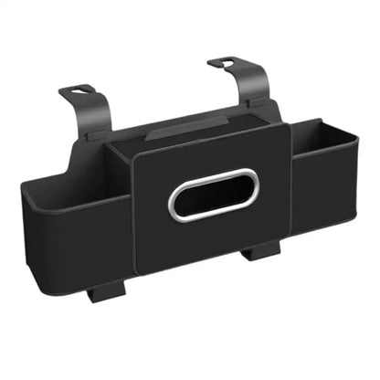 New Car Back Seat Storage Box With Tissue Box And Cup Holders Multifunctional Car Rear Seat Storage Organizer For Travel