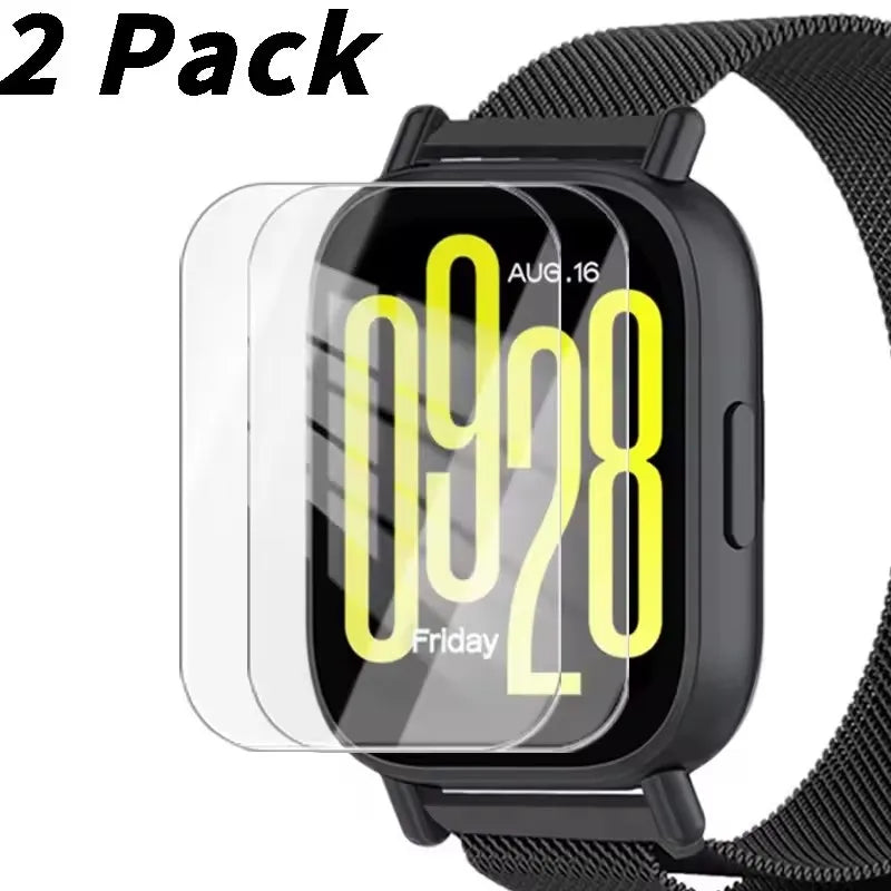 9H Premium Tempered Glass for Xiaomi Redmi Watch 5 Lite Active Smartwatch Screen Protector HD Clear Anti-scratch Protective Film