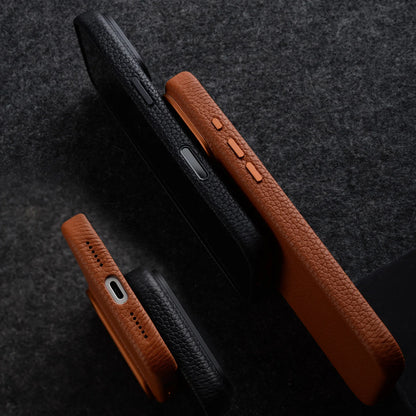 Melkco 100% Genuine Leather Case For iPhone 17 Pro Max Air MagSafe Cover with Camera Butto protective luxury Cow Magnetic cases