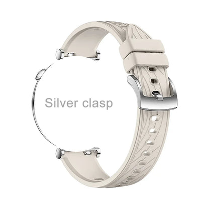18mm Band for Xiaomi S4 41mm Sport Breathable Adjustable Band for Xiaomi S4 41mm Men Women Rubber Accessroeis Watch Strap