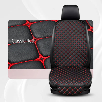 New Pu Leather Car Seat Cover Seat Back Cushion Minimalism Seat Cushion Universal Wear-resistant and Durable Four Seasons