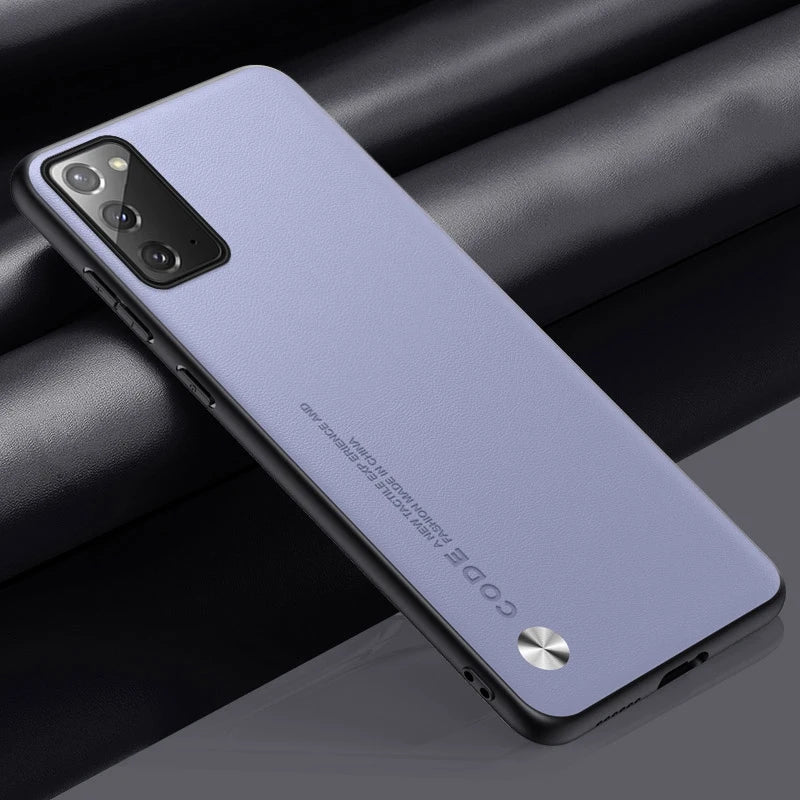 Case For Samsung Galaxy Note 20 Ultra Protective Cover Luxury Leather Phone Case For Samsung Note 20 Ultra 5G Silicone Coque