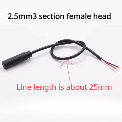 2.5mm 3.5mm 1/8'' Mono/Stereo Male Plug Female Jack Connector 2/3/4 Pole Pin AUX Extension Wire DIY Audio Headphone Repair Cable