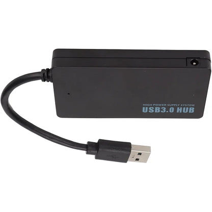 High speed USB3.0 Hub, Ultra Slim 4 Port Multi Splitter Extension Expansion Adapter Cable For PC Laptop, Desktop, Printer