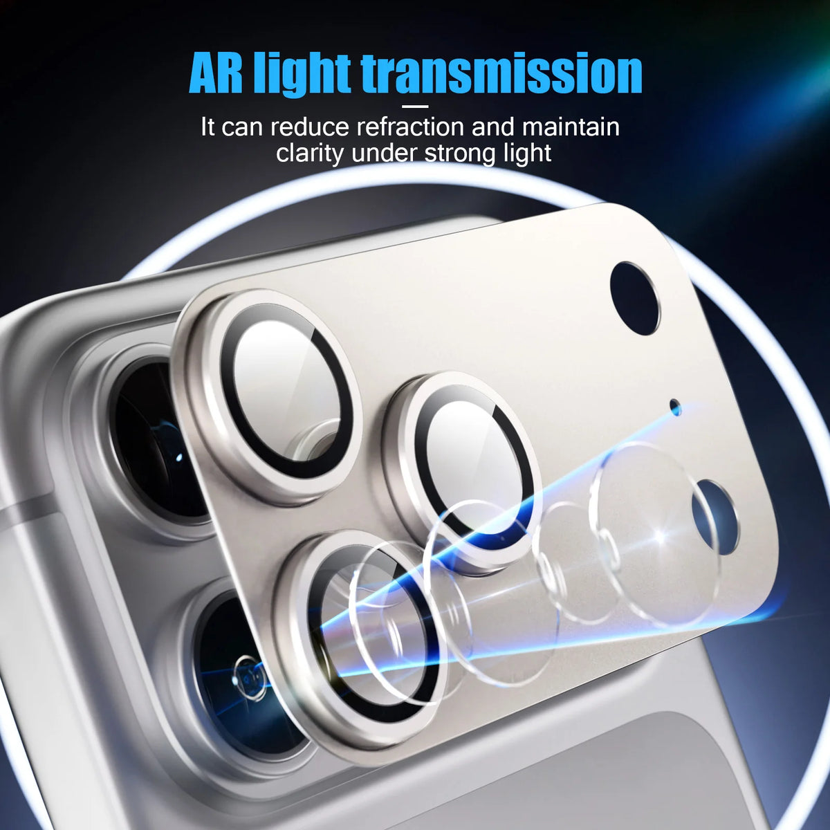 Metal Camera Protector Glass For iPhone 17 Pro Max 17Pro 17 Air Alloy Lens Ring Cover For iPhone17 Pro Max Phone Lens Accessorie