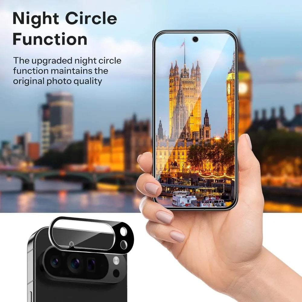 1-5PCS HD Camera Lens Glass For Google Pixel 10 Pro XL Back Lens Anti Scratch Protector 3D Full Cover Tempered Glass For Pixel10