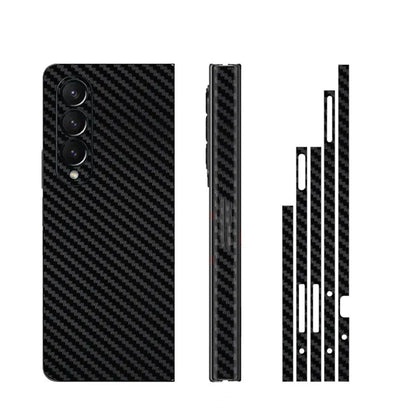 Plain Color Sticker for Samsung Galaxy Z Fold7 6 5 4 3 Back Screen Protector Hing Side Skin 3 in 1 Protective Film Fold4