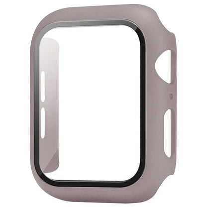 Glass+Cover For Apple Watch case 10 9 8 7 6 SE 5 iWatch Accessorie Screen Protector iWatch series 46mm 44mm 40mm 41 45mm 38 42mm
