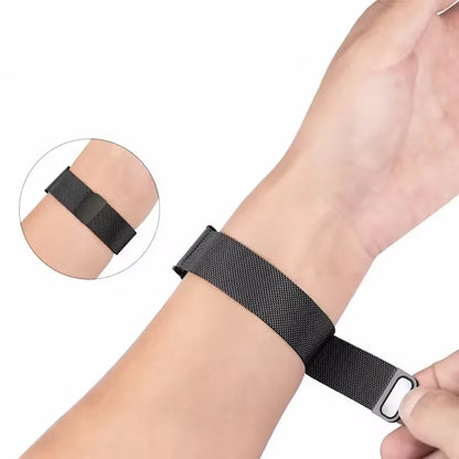 Metal Watch Strap For Google Fitbit Air Magnetic Samrt Wristband Stainless Steel Replacement Bracelet  band