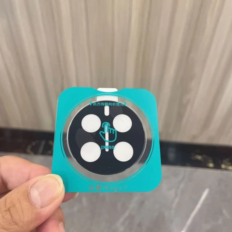 3D Camera Protectors for Honor Magic V6 V5 Magic8 Magic7 Pro Lite RSR X70 X9D X9C Tempered Glass Lens Cover Locator Installation
