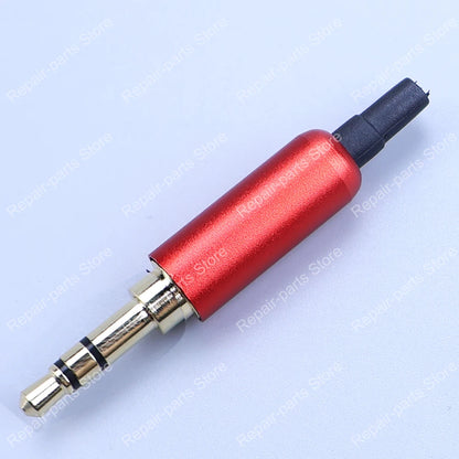 JCD 3.5MM Stereo Headphone Plug 2/3/4 Pin Male Gold-Plated Audio Adapter Set Speaker Headphone Jack AUX Solder Wire Connector