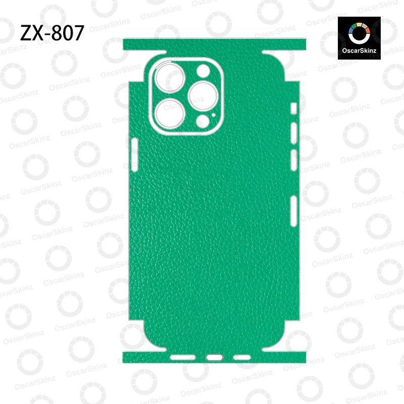 OscarSkinZ Wrap For iPhone 16 Pro Max Sticker 15 14 Plus Back Film 13 12 Mini Protective Decal Side Frame Back Protector