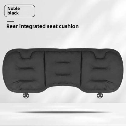Universal Perforated Nappa Leather Car Seat Cover Luxury Sedan SUV Breathable Comfortable Cloud Cotton Cushions Car Seat Cover