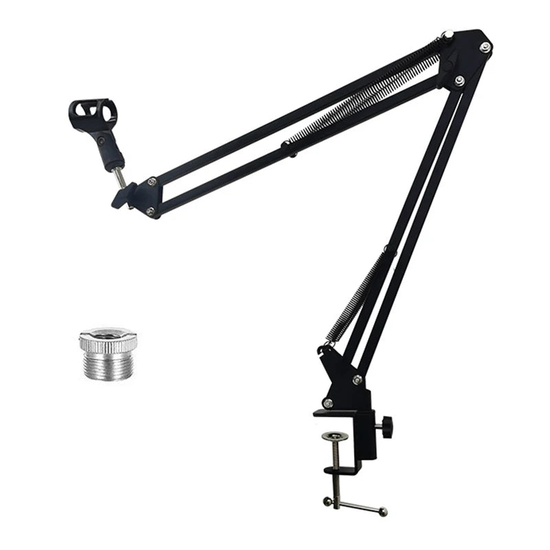 Desk Microphone Support Articulated Arm Microphone Stand Microfno Bracket Mount Mic Holder for Blue Yeti HyperX QuadCast Fifine