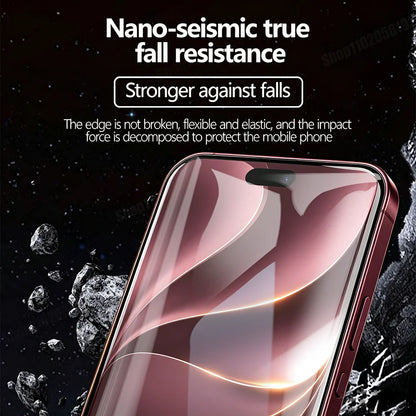 5PCS Full Cover Hydrogel Film For iPhone 18 Pro Max Air Screen Protector For iPhone 17 16 Pro Max 14 15 Plus 12 13 Mini 16E Film