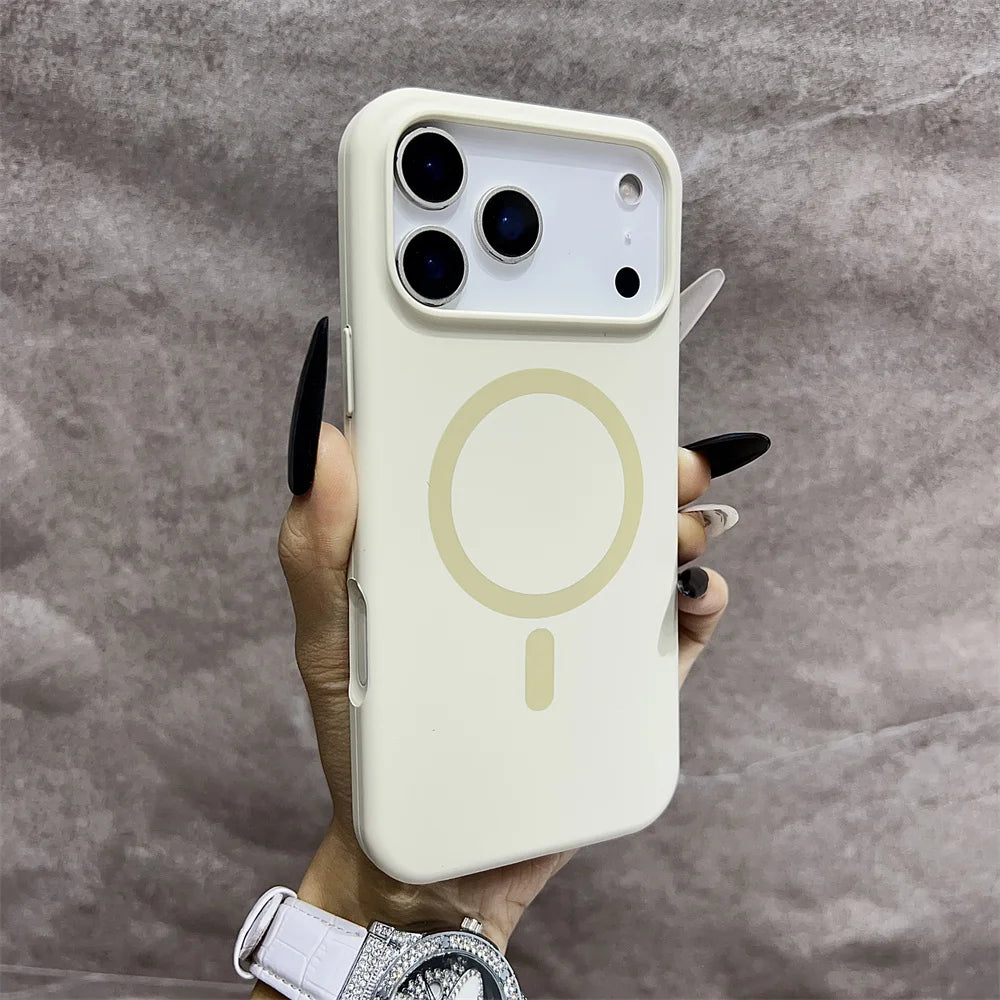 Luxury Official Original Silicone For Magsafe Magnetic Case For iPhone 17 Air 16 15 14 13 12 11 17 Pro Max Must Haves Cover