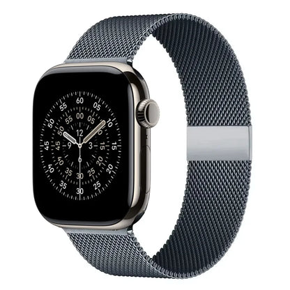 Milanese loop strap For Apple Watch band 11 46mm 44mm 40mm 41mm 42mm 45mm bracelet iwatch series 10 8 7 6 5 4 SE 9 Ultra 3 49mm