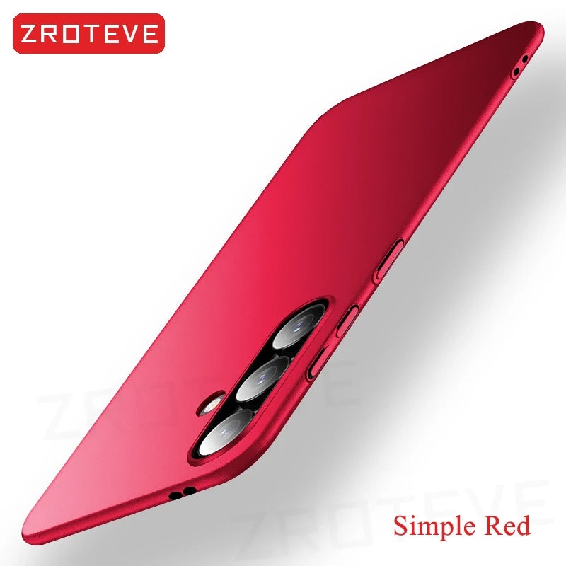 S24 Case Zroteve Slim Hard PC Matte Cover For Samsung Galaxy S24 Ultra S25 Edge S22 S26 Plus S20 S21 S23 FE S24+ Phone Cases
