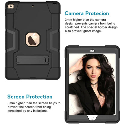Armor Stand Shockproof Kids Tablet Case for IPad Air 10.2 10.5 11 12.9 Inch 2021 I Pad Pro 9.7 Mini 6 5 4 3 2 7th 8th 9th Cover