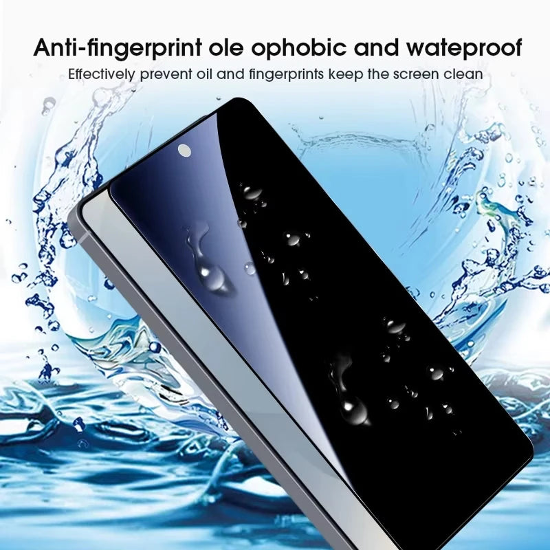 1-5Pcs Dust Free Easy Install Privacy Screen Protector For Samsung Galaxy S26 Ultra S25 Edge S23 S24 S21 S22 Plus Tempered Glass