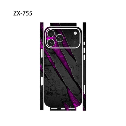 Oscar Skin Wrap Decal Vinyl Sticker Full Cover Back Film for iPhone 17/16/15/14/13 pro pro Max - Protective Skin Decal