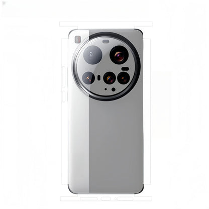 Colorful Pattern Matte Film Skin Phone Back+Sides Sticker For XIAOMI 15 14 13 Ultra 14 Pro Full CoverWrap
