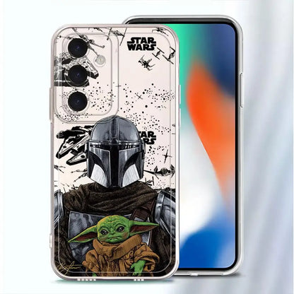 S-Stars Wars Cool Hero Phone Cover Case for Samsung Galaxy S26 S21 S22 FE S25 Edge Note 20 Ultra 10 S20 Plus S23 Ultra S24
