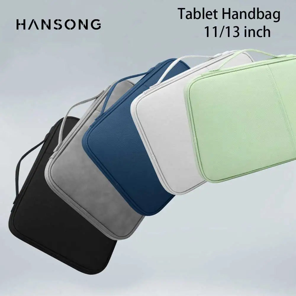 Tablet Bag for iPad 11-13 In Tablet Carrying Case for 2025 New iPad Air 11/13 Pro 11/13 for iPad 9/8/7th for Xiaomi Samsung Tab