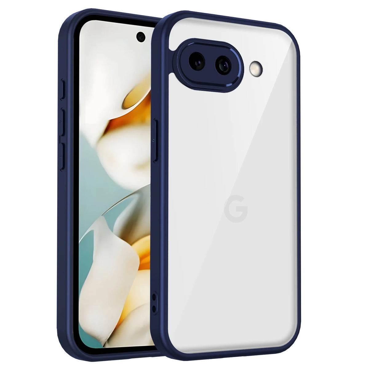 For Google Pixel 9A Case Air Cushion Shockproof Silicone Bumper Clear Matte Back Cover Hard Phone Case for Google Pixel 9A G3Y12