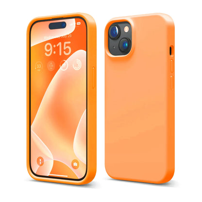 Shockproof SiliconeCase for iPhone11 12 13 mini softshell Anti-Scratch Anti-DropWashableratio/16colors tochoose from/withBox