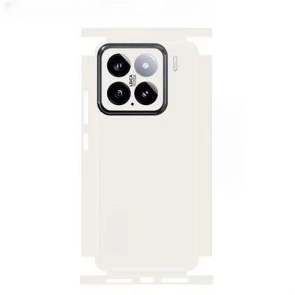 Plain Color Pattern Matte Film Skin Phone Back+Sides Sticker For XIAOMI 15 14 13 Ultra 14 Pro Redmi Note 13 12 Cartoon Wrap