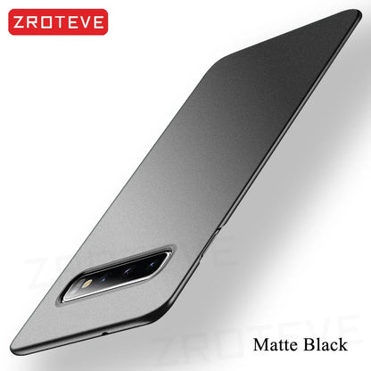 S10 Plus Case ZROTEVE Ultra Slim Hard PC Matte Cover For Samsung Galaxy S10 E S10E S8 S9 Plus S 10 9 8 Shockproof Phone Cases