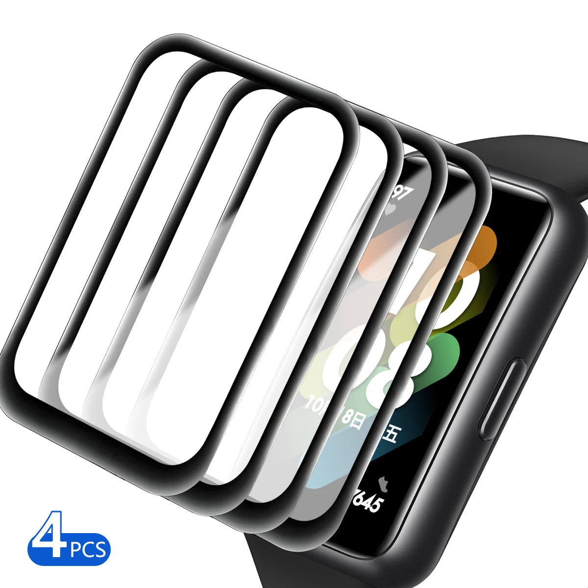 20D Screen Protector for Samsung Galaxy Fit3 Anti-scratch Film for Galaxy Fit 3 Full Coverage Ultra-HD Protective Film(Not Glass