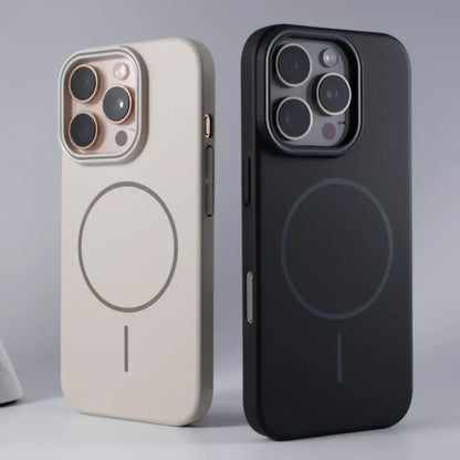Original For Magsafe Magnetic Case for iPhone 17 Air 16 E 15 14 Plus 13 12 Mini 11 Pro XR XS Max Shockproof Matte Hard PC Cover