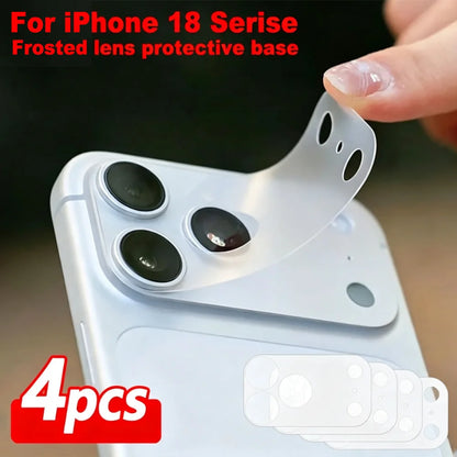 NNBILI 4pcs Precision-Cut Matte Lens Protector for iPhone 18 Pro Max 18 Pro 18 17 – 9H Hardness, Anti-Scratch,Anti-Fingerprint