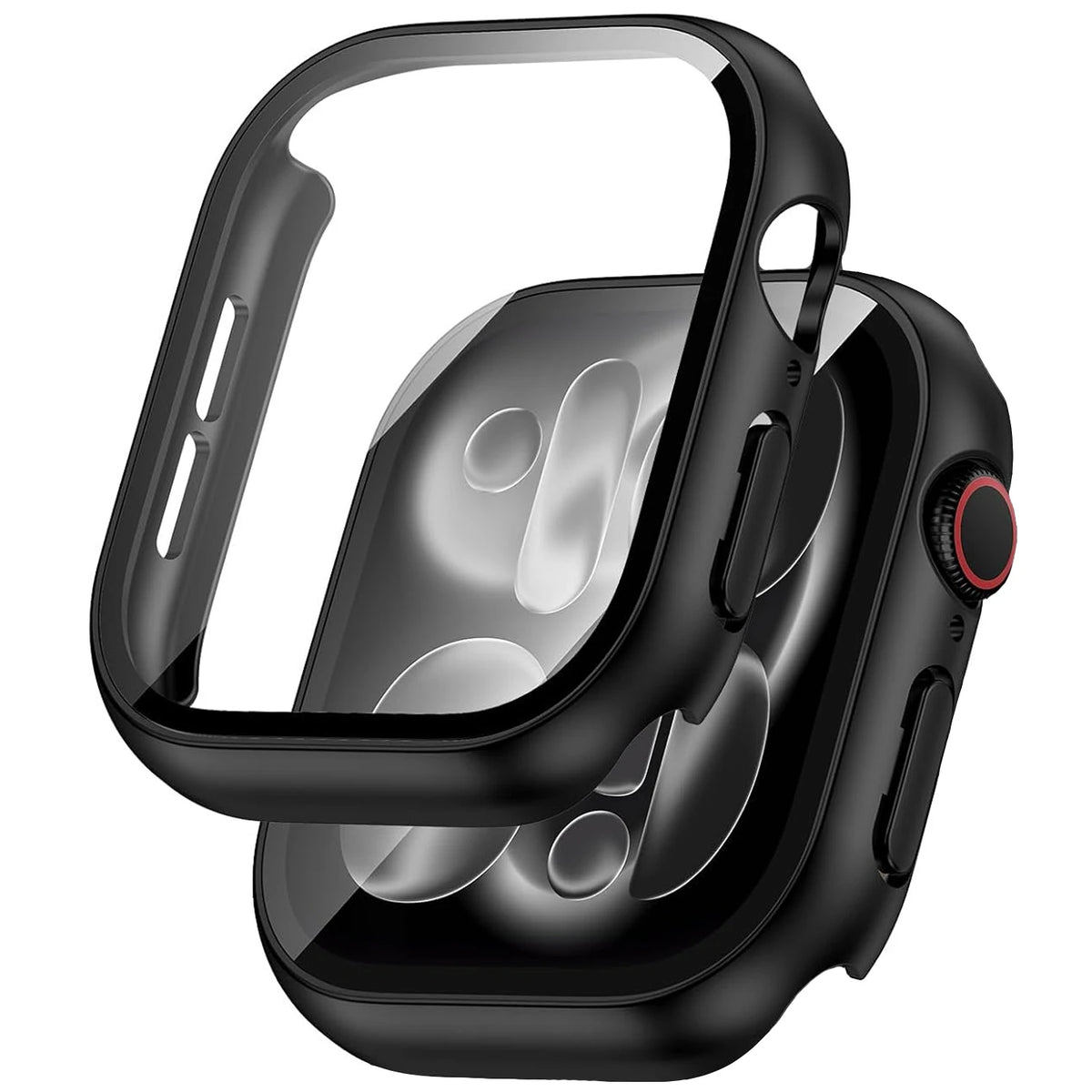 Glass+Cover For Apple Watch case11 10 9 8 7 6 SE 5 Ultra Accessorie Screen Protector iWatch serie 44mm 40mm 49 41 45mm 42mm 46mm