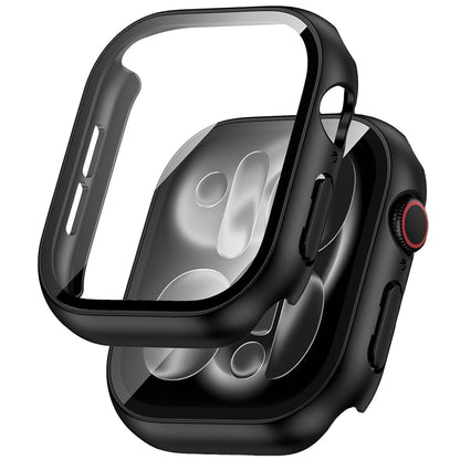 Glass+Cover For Apple Watch case11 10 9 8 7 6 SE 5 Ultra Accessorie Screen Protector iWatch serie 44mm 40mm 49 41 45mm 42mm 46mm