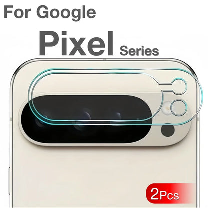 2Pcs For Google Pixel 11 10 9 9a Pro XL 8 7 6 6A 7A 8A Fold ,Camera Lens Protective Film Scratch Resistant Tempered Glass