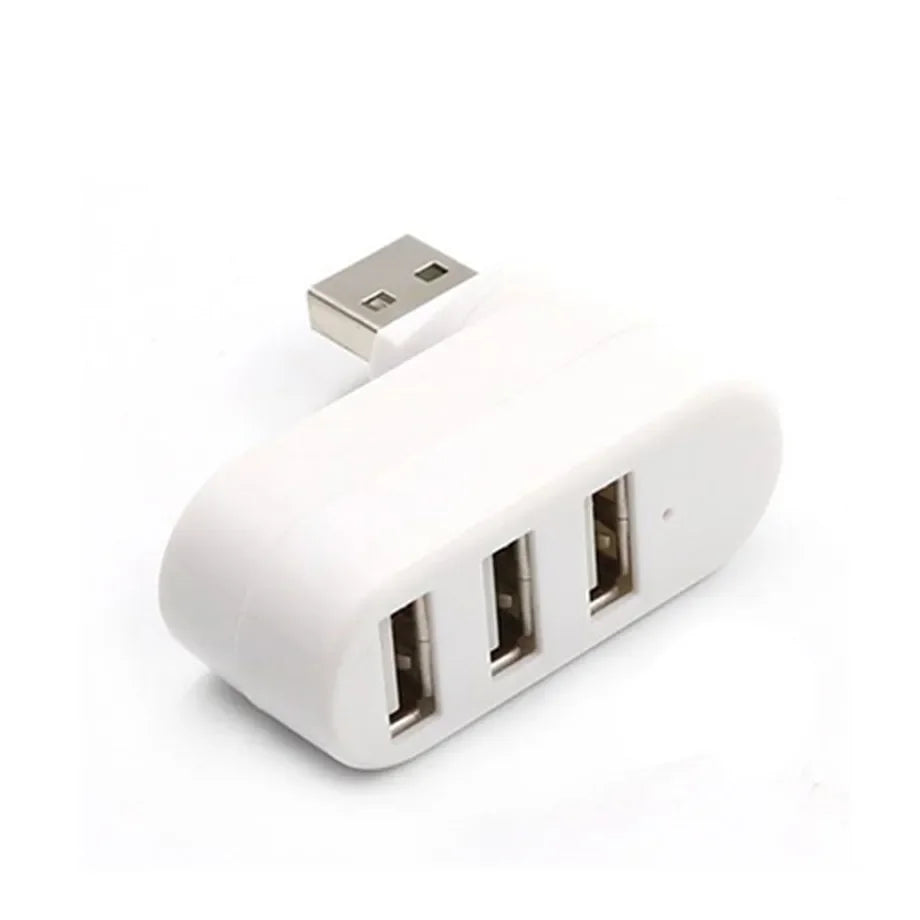 PzzPss 3 Port Multi 2.0 USB HUB Mini USB Hub High Speed Rotate Splitter Adapter For Laptop Notebook For PC Computer Accessories