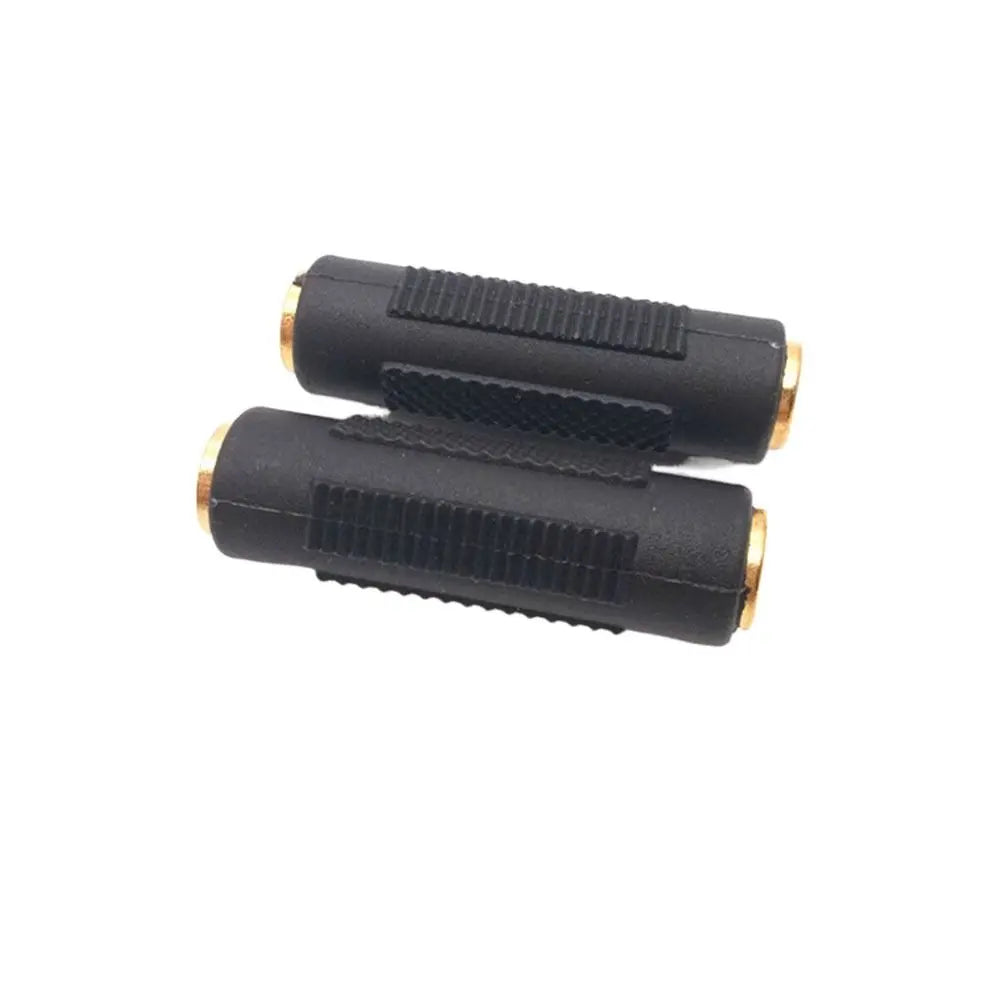 3.5mm to 3.5mm Female Jack Stereo Connector Coupler Adapter Audio Cable Extension for MP3 DVD Headphone Car AUX