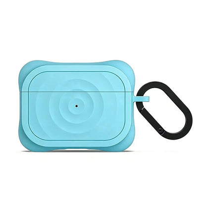 Ripple Liquid Silicone Case For AirPods Pro 3 2 AirPods4 Multi Color Wireless Bluetooth Earbuds Simple Protective Cover