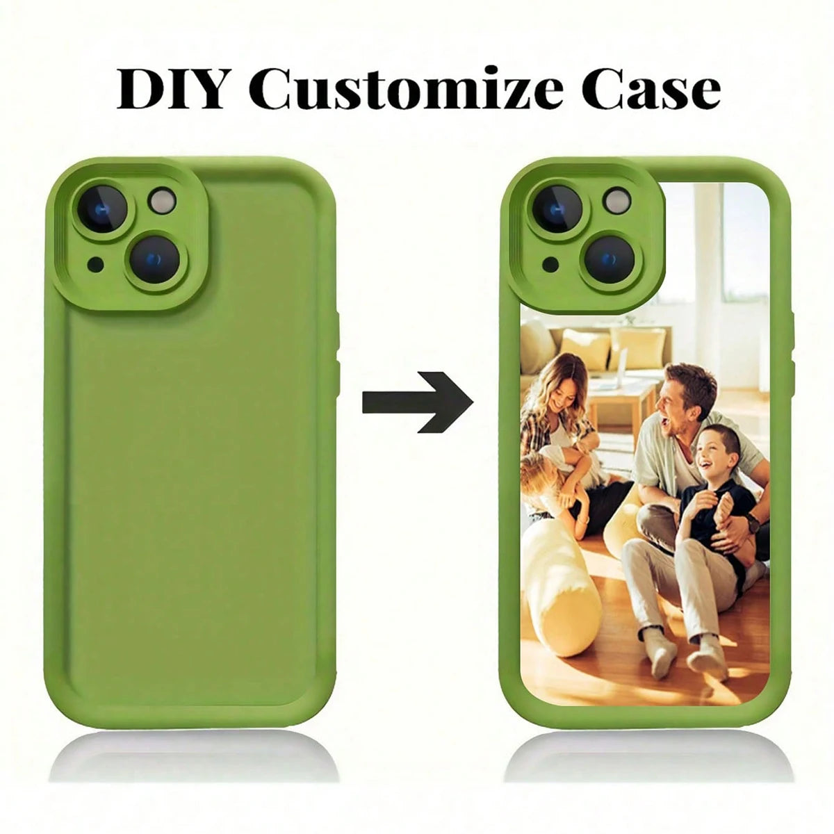 DIY Personalized Photos Customized Frosted Case For iPhone 16 15 14 13 12 11 Pro Max SE 2020 2022 XS XR MAX Back Cover Cases