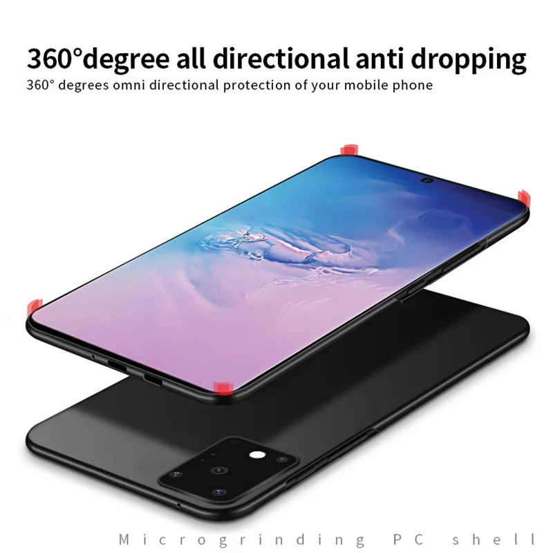 Ultra Thin Frosted Case For Samsung Galaxy S24 S23 S22 S21 S20 Ultra Plus FE Hard Plastic Back Cover A35 A55 A25 A15 A14 A34 5G