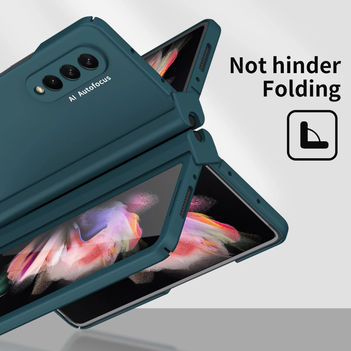 with Touch Pen For Samsung Galaxy Z Fold 7 6 SE 5 5G Case Hinge Pen Slot Front Screen Glass Protect Capa Z Fold 2 3 4 Cover