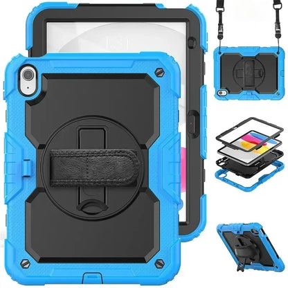 Case For iPad A16 10th 11th Generation 7/8/9th 10.2 Pro 11 12.9 Air 11 13  Air5 4  Mini 7 6 5 4 Shockproof Stand Kids Safe Cover