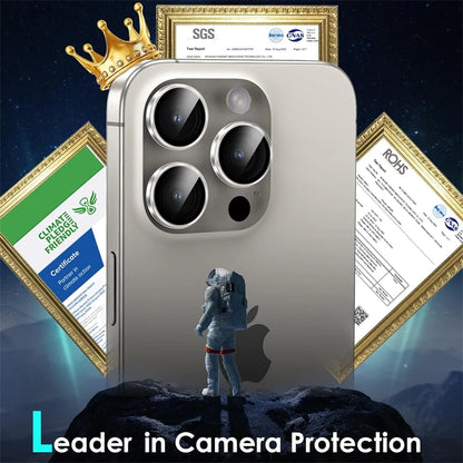 HD Clear Tempered Glass Camera Lens Protector for IPhone 17 16 15 14 13 11 18 Pro Max Plus 12 Mini Ring Individual Lens Cover