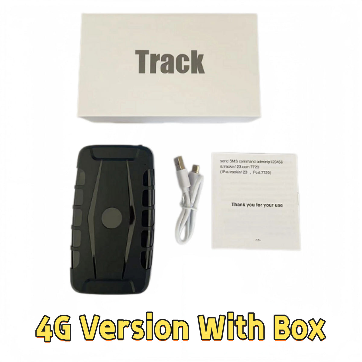 TK918 10000mAh Battery 4G GPS Tracker Car  Locator GPS 4G Positioners 10000mAh Magnetic Real Time for Car Motorcycle Free APP
