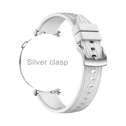 18mm Band for Xiaomi S4 41mm Sport Breathable Adjustable Band for Xiaomi S4 41mm Men Women Rubber Accessroeis Watch Strap