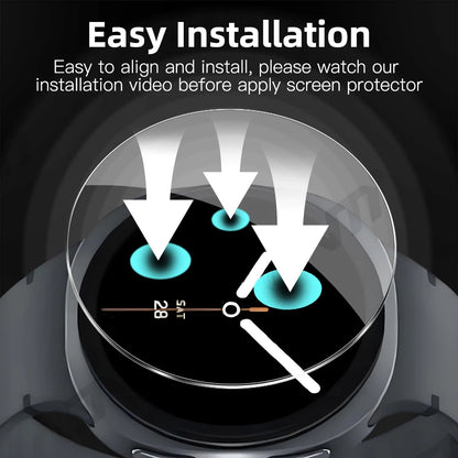 9H Tempered Glass for Samsung Galaxy Watch 8 Classic 40mm 44mm 46mm Ultra (2025) 47mm Screen Protector Glass Ultra-HD Film