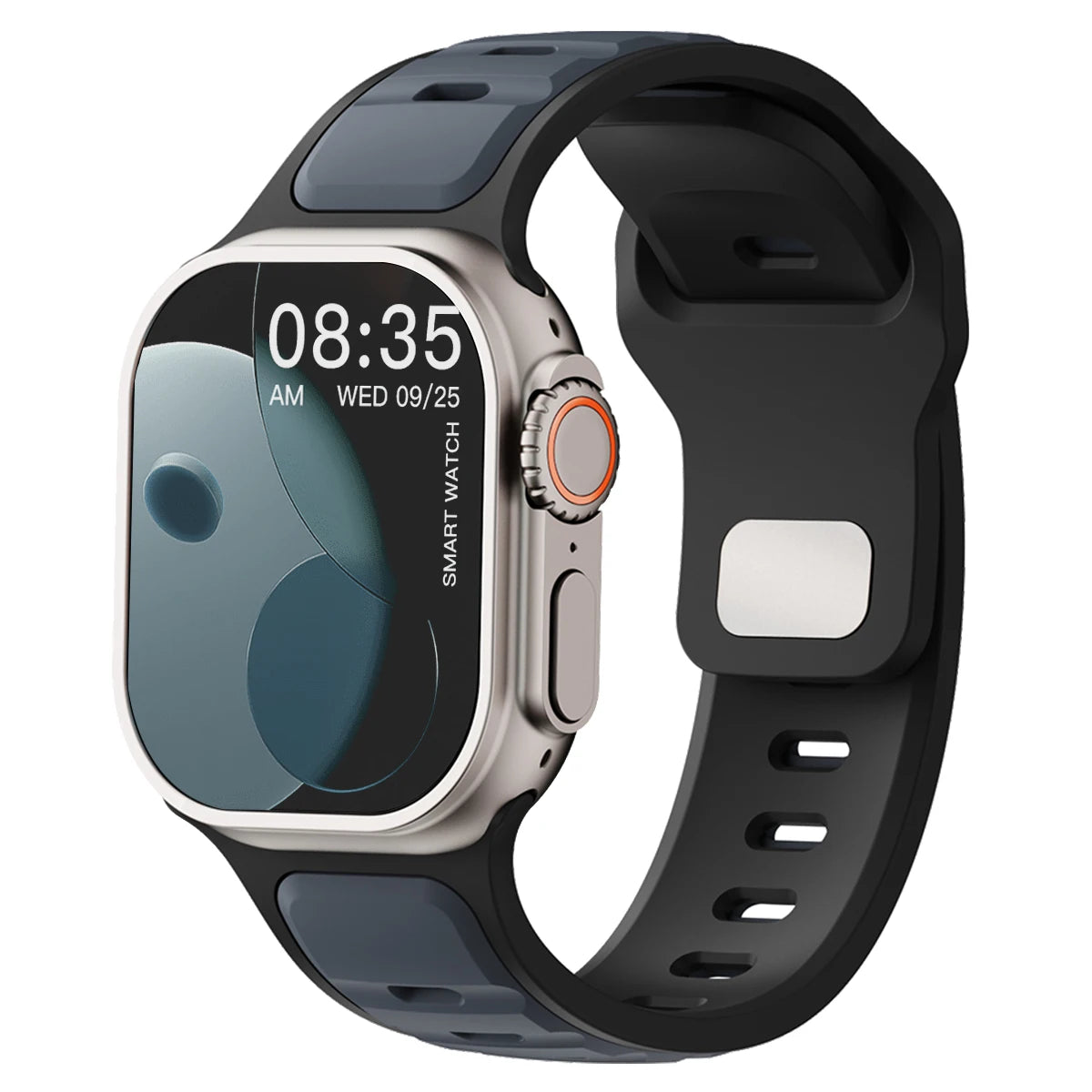 For Iwatch Series 11 10 9 8 7 6 5 4 SE3 Ultra 3/2 Silicone Strap Sports Band for Apple Watch 49mm 46mm 45mm 44mm 42mm 41mm 40mm